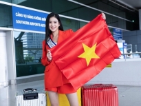 Á hậu Nguyễn Nga mang hơn 150kg hành lý dự thi 'Hoa hậu du lịch quốc tế 2022'