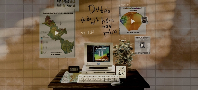 Grey D 'nhá hàng' sản phẩm debut với website hoành tráng, từ audio teaser, quà tặng đến sự kiện debut gây tò mò