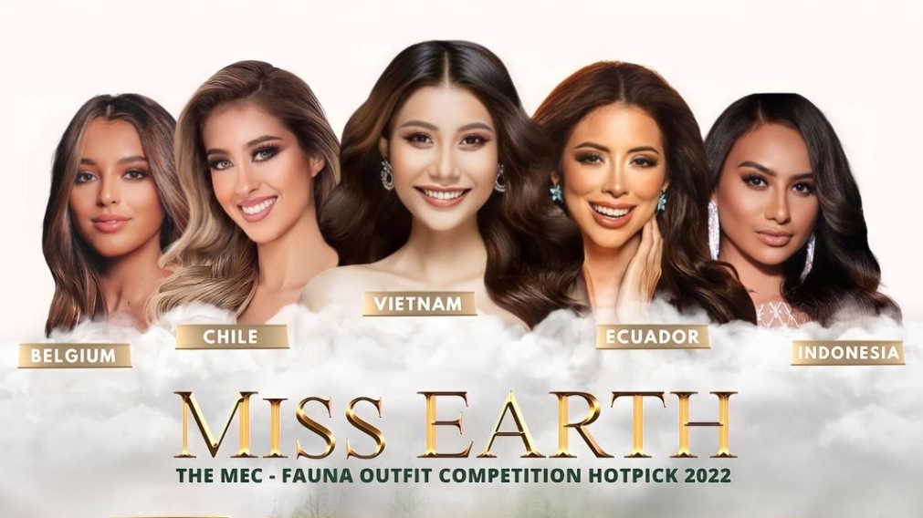 'Hoa hậu trái đất Việt Nam 2022' Thạch Thu Thảo gây ấn tượng với thí sinh quốc tế tại 'Hoa hậu trái đất 2022'