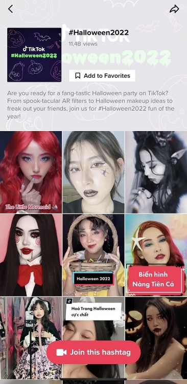 Những xu hướng hàng đầu tháng 10/2022 trên Tiktok