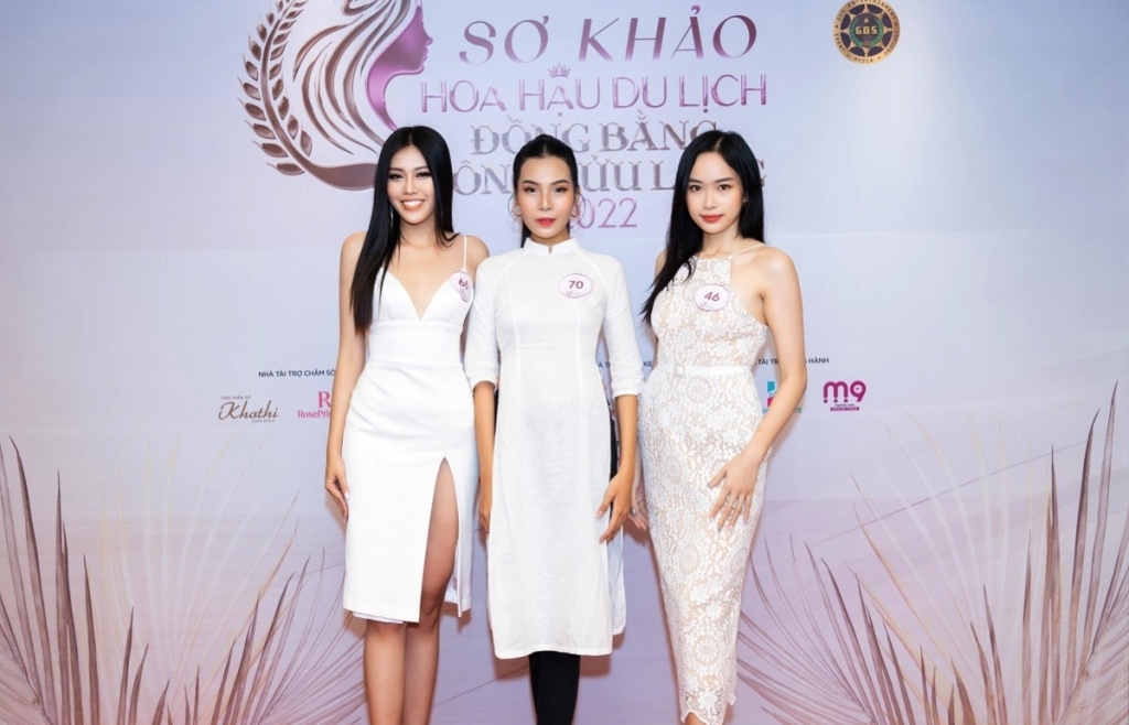 Dàn thí sinh xinh đẹp, cuốn hút tại sơ khảo 'Hoa hậu du lịch Đồng bằng sông Cửu Long 2022'