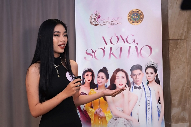 Dàn thí sinh xinh đẹp, cuốn hút tại sơ khảo 'Hoa hậu du lịch Đồng bằng sông Cửu Long 2022'