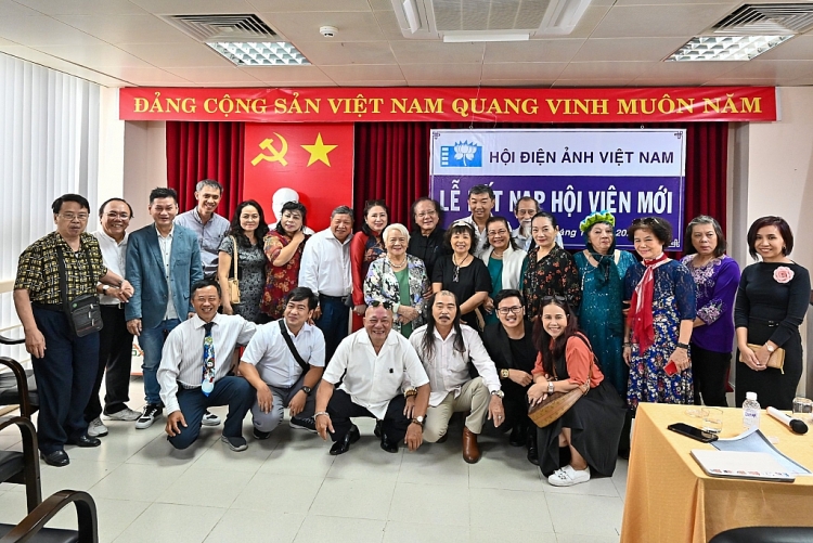 Hội Điện ảnh Việt Nam tại Thành phố Hồ Chí Minh kết nạp 15 hội viên mới