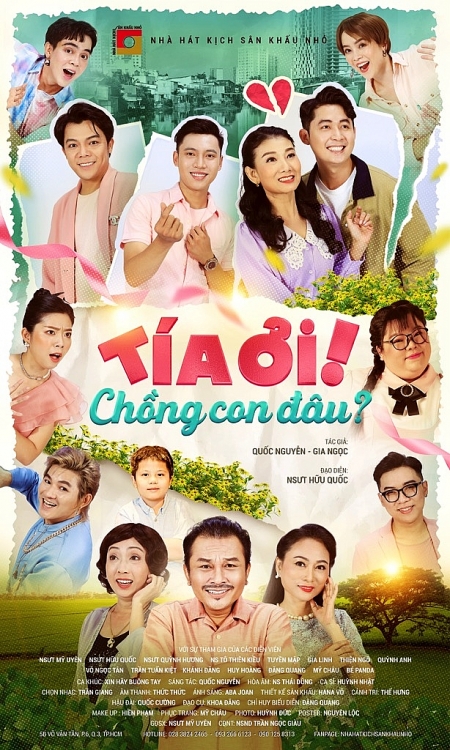 Sân khấu nhỏ 5B ra mắt vở kịch Tết 2023 'Tía ơi! Chồng con đâu?'