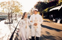 Hà Việt Dũng tung ảnh cưới đẹp như mơ với bà xã người dân tộc Thái