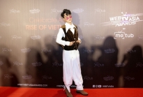 Titi xuất xuất hiện với phong cách thời trang 'thăng hạng' cùng dàn sao Việt tại METUB WebTVAsia Awards 2019
