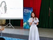 Sau khi trao lại vương miện, Hoa hậu Phương Khánh đồng hành cùng dự án 'Less Plastic Côn Đảo'