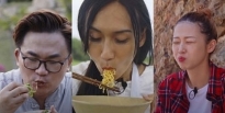 'Muốn ăn phải lăn vào bếp': Hết hồn với khoảnh khắc ăn 'trôi' hình tượng của Lynk Lee, Liz Kim Cương, Văn Mai Hương, Đại Nghĩa