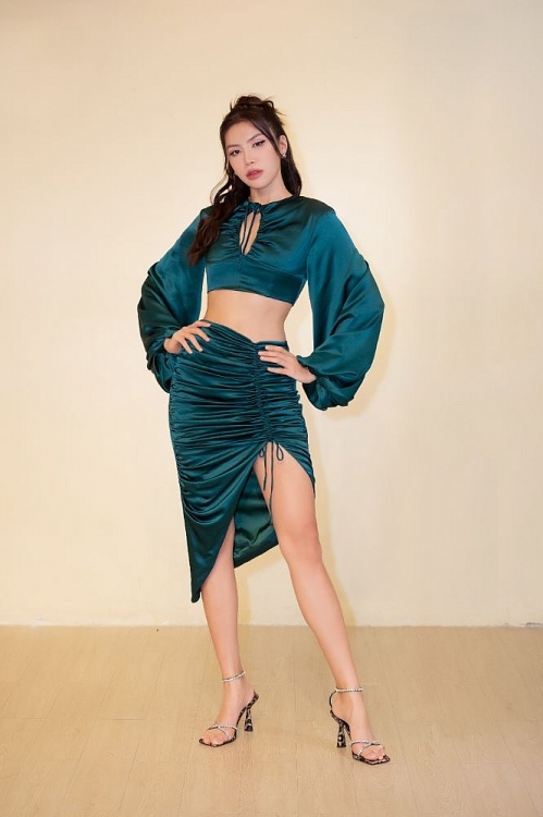 Siêu mẫu - Hoa hậu Minh Tú làm huấn luyện viên cho 'Miss Eco Teen Vietnam' Vũ Huyền Diệu
