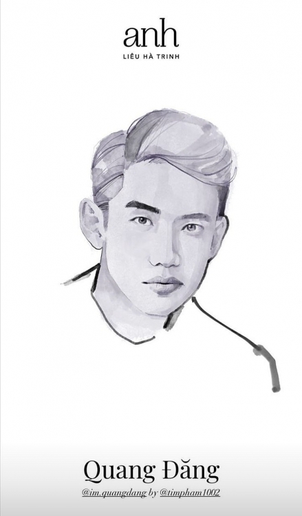 MC Liêu Hà Trinh phác họa hình Trấn Thành, Jun Phạm trong quyển sách thứ 6