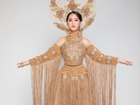 NTK Việt Hùng tự tay làm trang phục về môi trường cho Vũ Huyền Diệu đi thi quốc tế