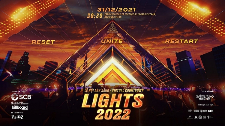Đông Nhi, Wowy, Vũ Cát Tường, Văn Mai Hương... 'ủ mưu' cho các tiết mục tại 'Virtual Countdown Lights 2022'