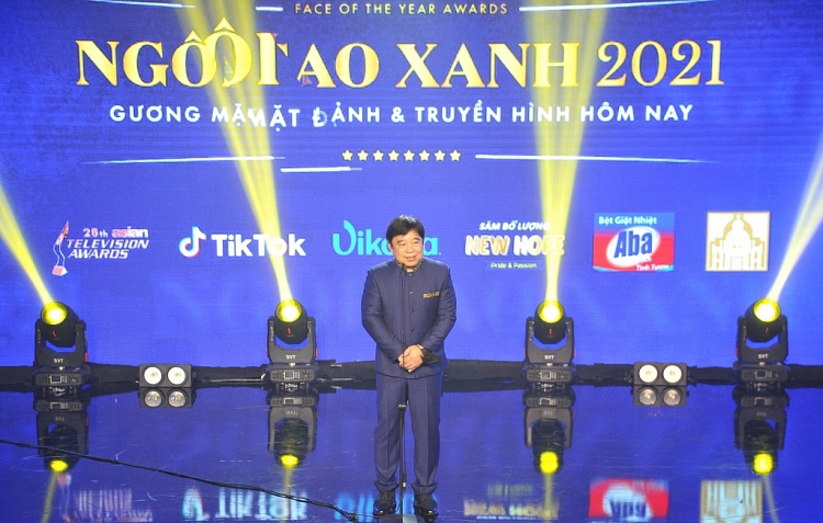 Ông Lâm Chí Thiện phát biểu tại lễ trao giải