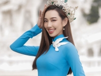 'Hoa hậu Hòa bình quốc tế' Thùy Tiên tự hào diện áo dài Việt Nam trên đất Thái sau đăng quang