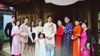 Đại gia đình 'Giấc mơ của mẹ' tràn ngập tiếng cười trong ngày cưới của Nhan Phúc Vinh và Kim Nhã