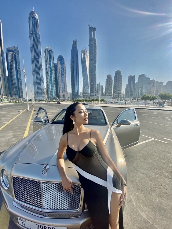 Á hậu Kiko Chan tiết lộ cuộc sống hiện tại bên Dubai