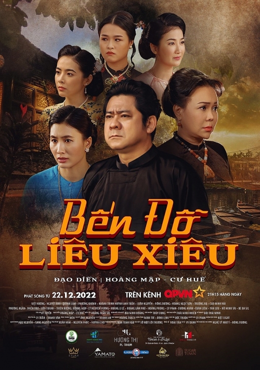 Việt Hương, Nguyệt Ánh, Quỳnh Lam chung chồng trong phim mới 'Bến đỗ liêu xiêu'