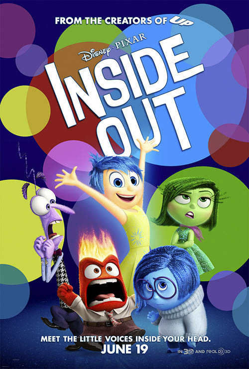 Inside out được ví như một tuyệt phẩm họat hình của năm 2015 gần như đã nắm chắc phần thắng trong tay