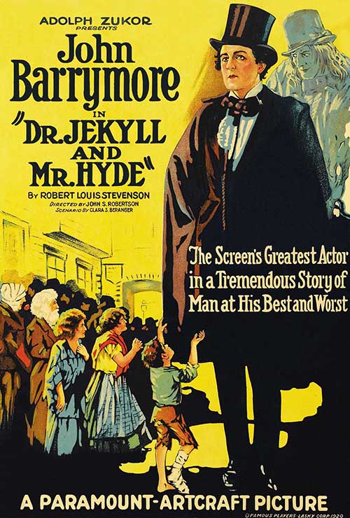 Dr. Jekyll and Mr. Hyde 1920 Bộ phim đầu tiên trình chiếu tại LHP Venice lần đầu tiên