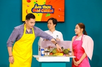 'Ẩm thực đại chiến': Lê Khánh 'lần đầu' vào bếp, MC Mạnh Khang thực hiện món ăn lạ mắt