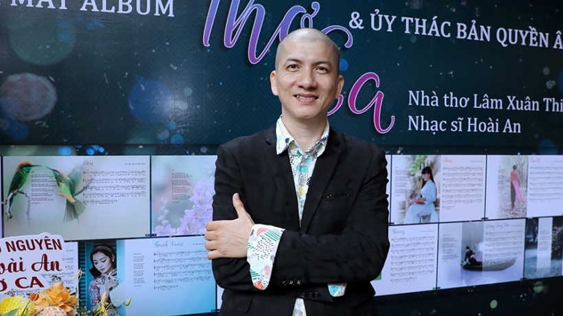 Nhạc sĩ Hoài An ra mắt  album 'Thơ ca', phổ thơ của tác giả Lâm Xuân Thi
