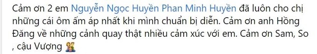 Hồng Đăng gây 'sóng gió' cho 'Thương ngày nắng về' nhưng vẫn được Lan Phương cảm ơn vì lí do này