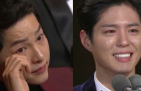 Song Joong Ki khóc khi Park Bo Gum nhận giải Nam diễn viên xuất sắc