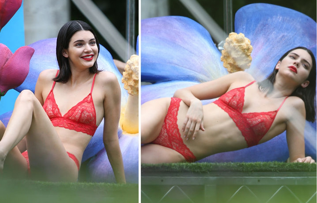 Kendall Jenner “nóng bỏng” trên bãi biển Miami