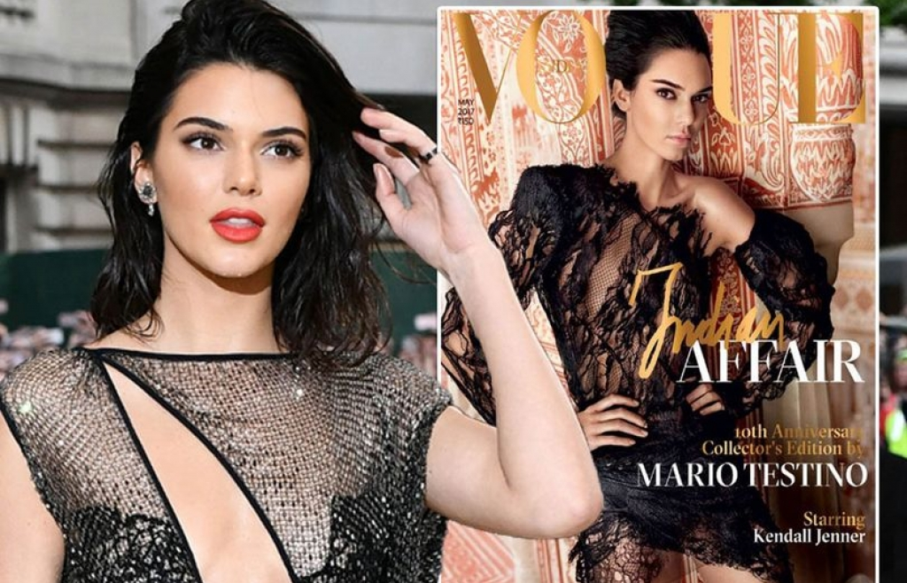 Kendall Jenner bị phản đối khi lên bìa Vogue Ấn Độ