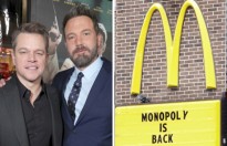 Ben Affleck và Matt Damon trả 1 triệu USD mua quyền làm bộ phim ‘McDonald's Monopoly’