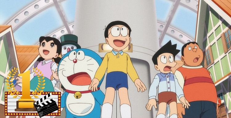 Phiêu lưu cùng Mèo Ú đến xứ sở diệu kỳ trong movie 'Doraemon: Nobita và vùng đất lý tưởng trên bầu trời'