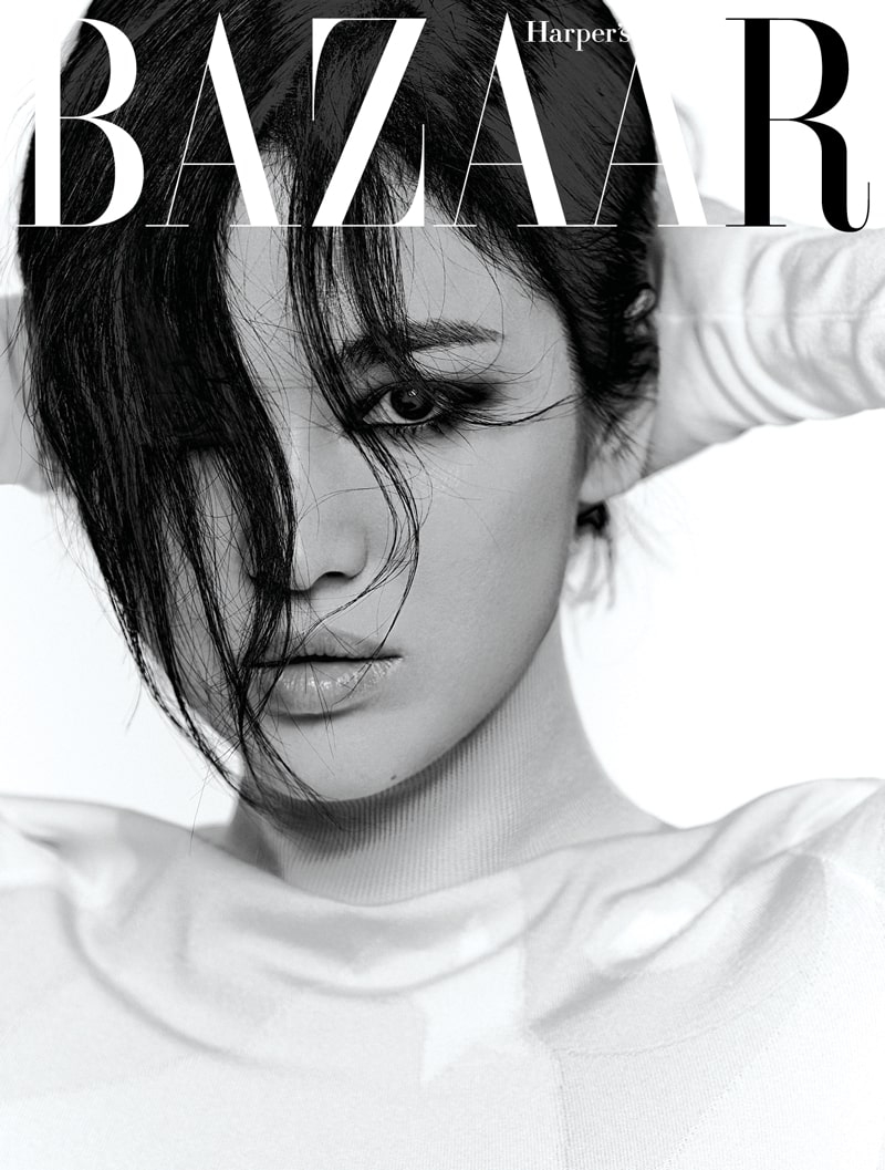 Song Hye Kyo khác lạ trên bìa Harper's Bazaar, thú nhận ‘càng già càng khó diễn xuất’