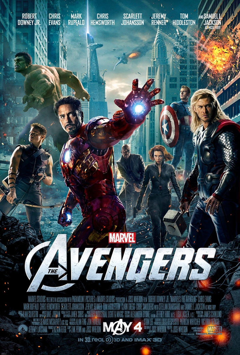 'The Avengers' bị bật bãi khỏi Top 10 phim có doanh thu cao nhất mọi thời đại