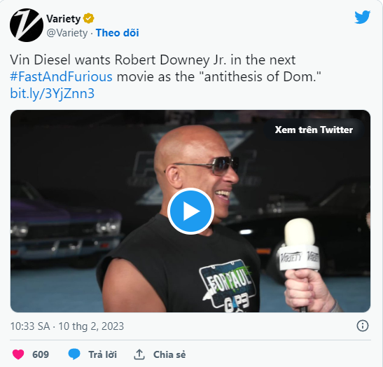 Robert Downey Jr. sẽ góp mặt trong ‘Fast & Furious’ phần cuối cùng?