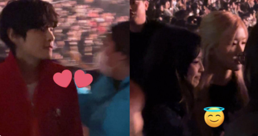 Jennie (BlackPink) và V (BTS) được phát hiện tại concert của Harry Styles tại Hàn Quốc