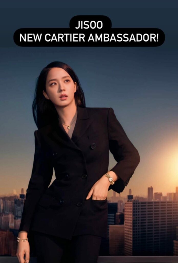 Jisoo (BlackPink) trở thành đại sứ mới của thương hiệu xa xỉ Cartier