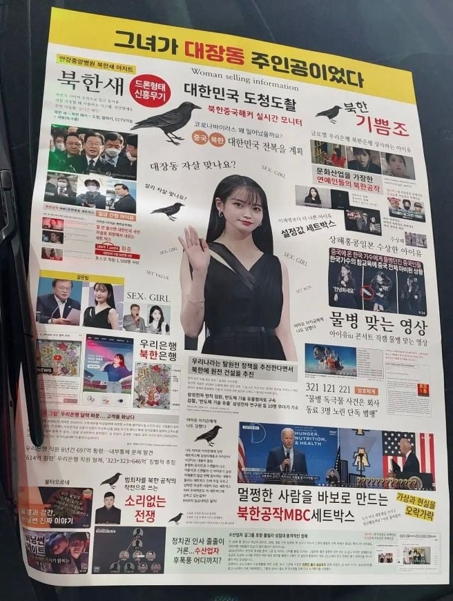 Netizen phát hoảng khi IU bị anti-fan vu là gián điệp Triều Tiên