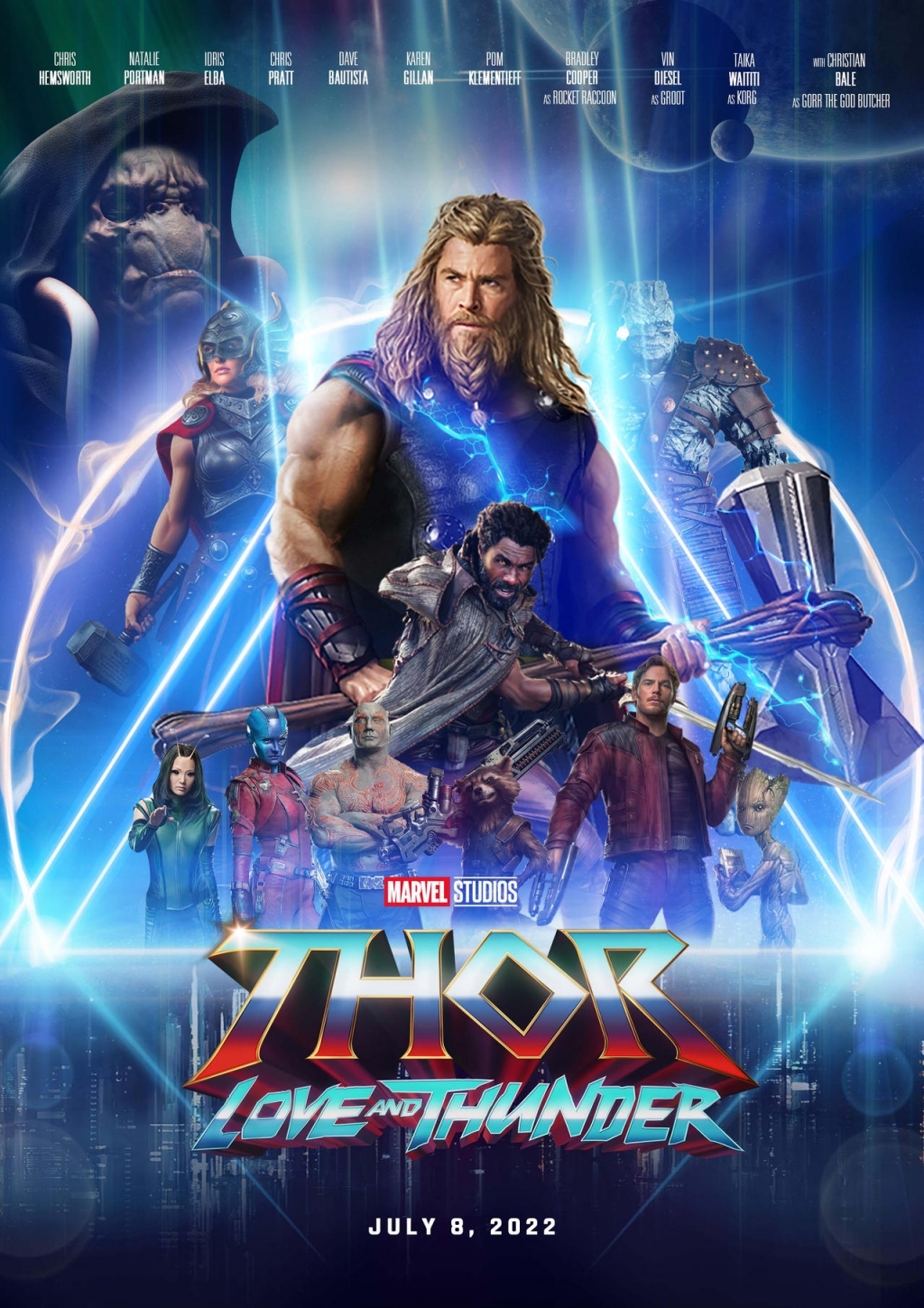 Cảnh Thor khoả thân trong ‘Thor: Love and Thunder’ là ý tưởng của Chris Hemsworth