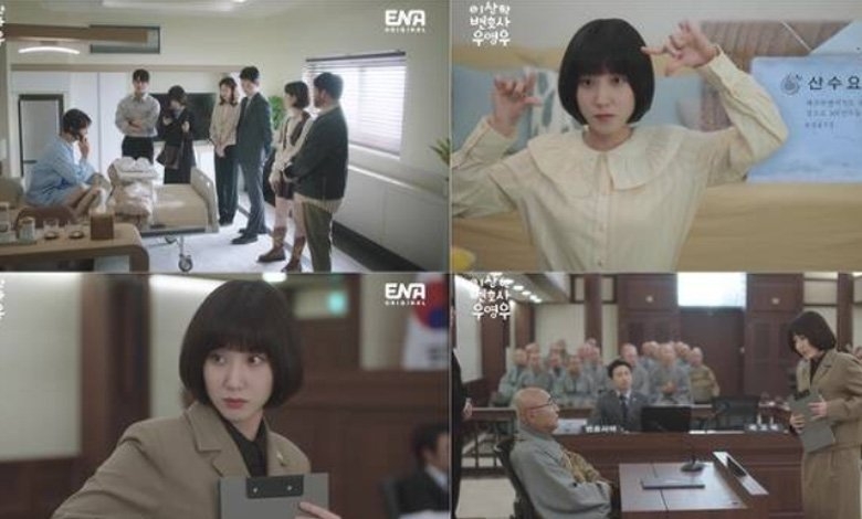 Rating ‘Nữ luật sư kỳ lạ Woo Young Woo' tăng cao trong tập Park Eun Bin – Kang Tae Oh chia tay