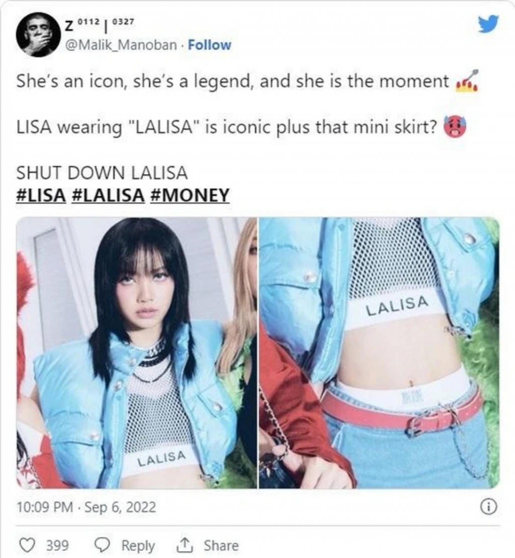 Lisa (BlackPink) diện quần váy siêu ngắn, trở thành tâm điểm chú ý của truyền thông
