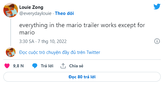 Người hâm mộ thất vọng với giọng nói của Chris Pratt trong trailer ‘Super Mario Bros.’