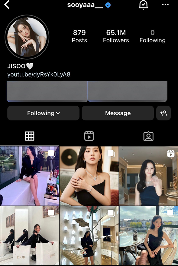 Jisoo (BlackPink) là sao nữ châu Á có thu nhập cao nhất trên Instagram