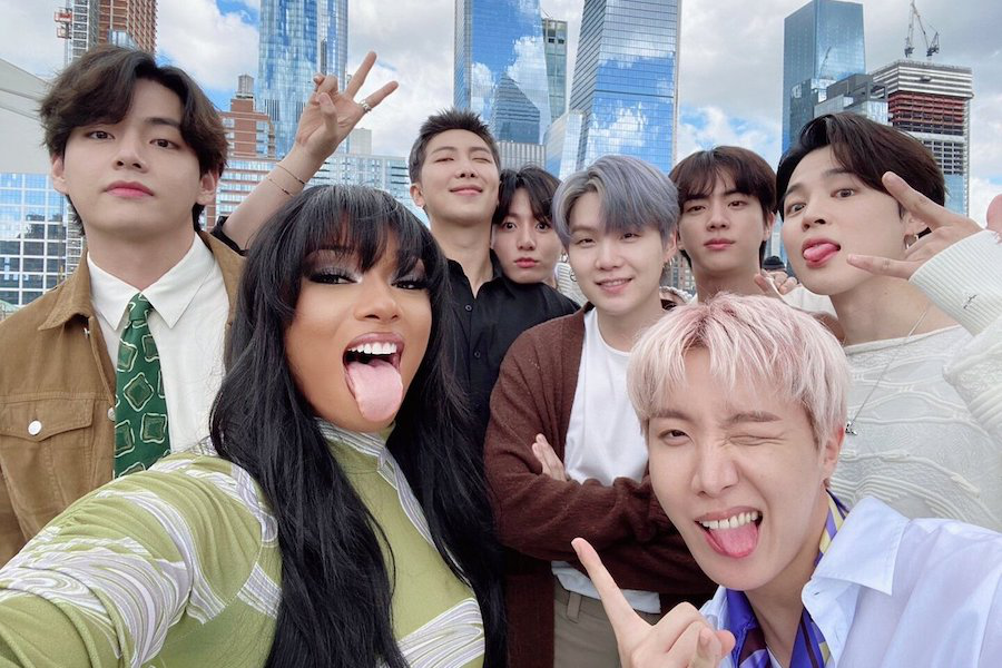 Megan Thee Stallion không thể trình diễn cùng BTS trên sân khấu AMAs