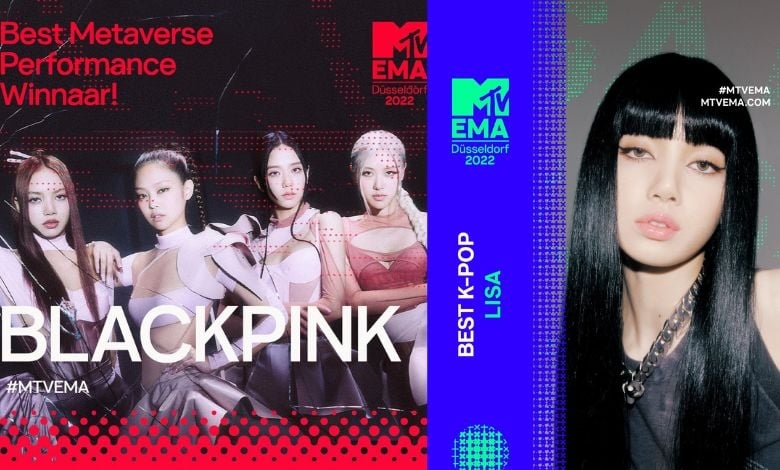 BlackPink là nhóm nữ K-Pop đầu tiên trong lịch sử giành được hai giải thưởng MTV EMAs