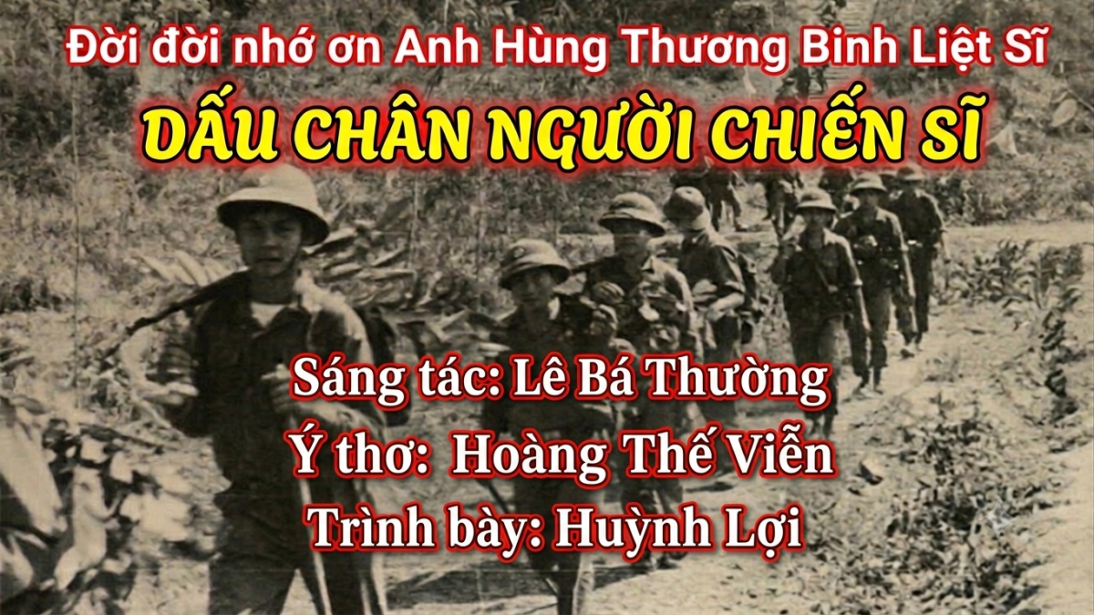 Dấu chân người chiến sĩ