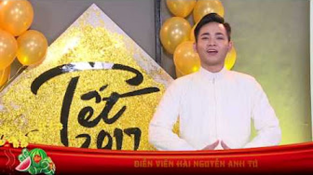Nghệ sĩ mừng Xuân 2017| Quán quân Cười Xuyên Việt Anh Tú