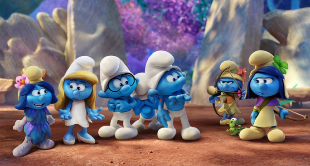 Những chú Xì trum tinh nghịch trở lại với ngôi làng tuyệt vời trong "Smurfs: The lost village"