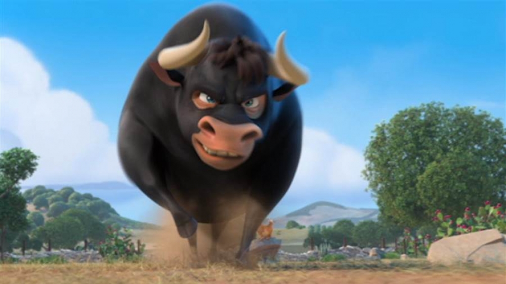 Thưởng thức chú bò to lớn với một trái tim nhân hậu trong"Ferdinand"