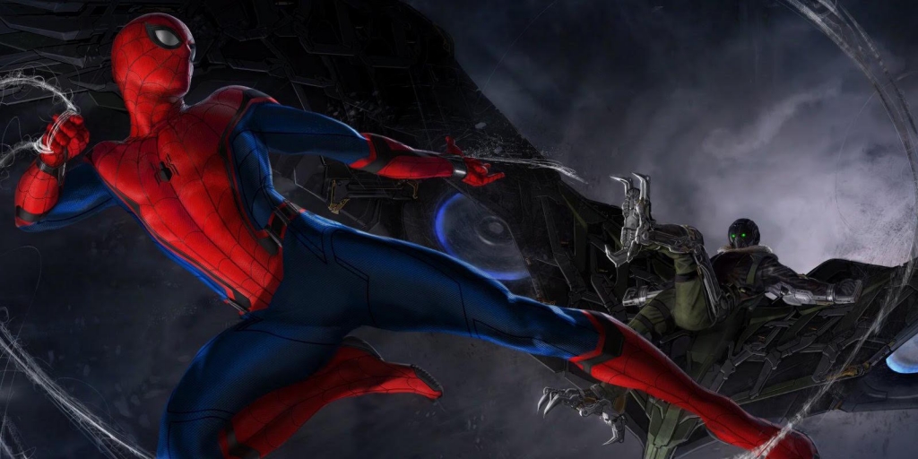 Đã mắt với những màn chiến đấu của người nhện trong "Spider-Man Homecoming"