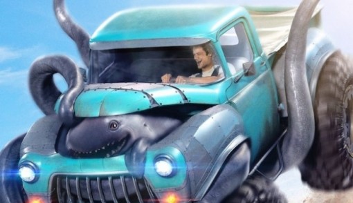 Ấn tượng những con quái vật trong xác ô tô khi xem trailer "Monster trucks"